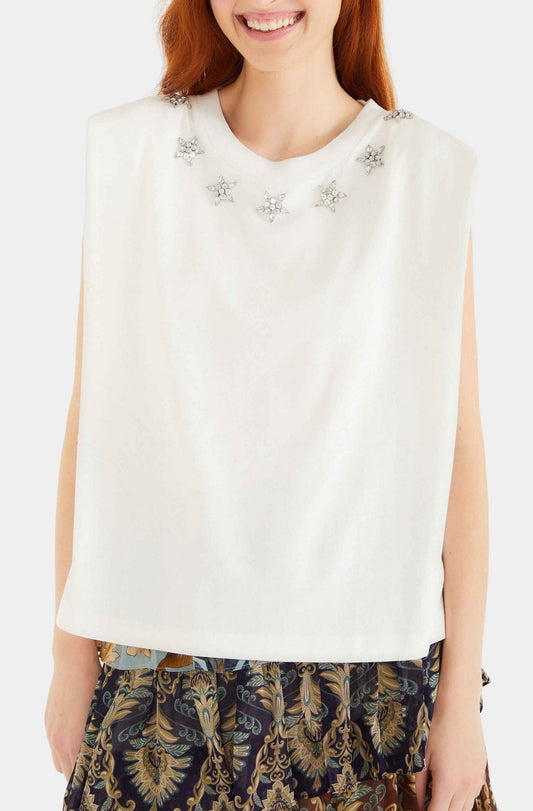 Sparkling Off-White T-Shirt