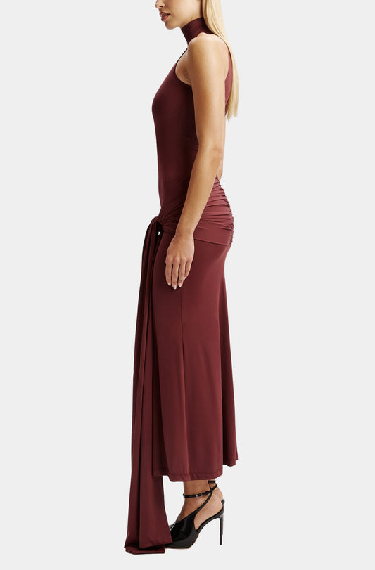 Isadora Maxi Tie Front Dress