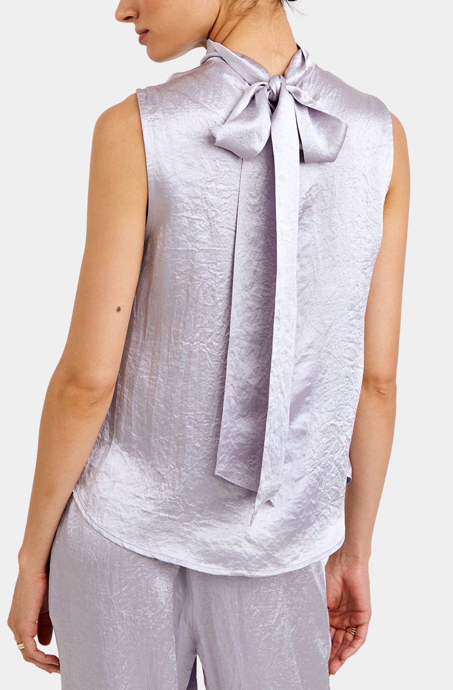 Scarf Neck Blouse