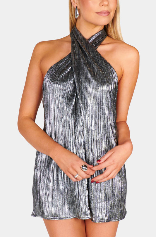 Jasmine Tie Mini Dress