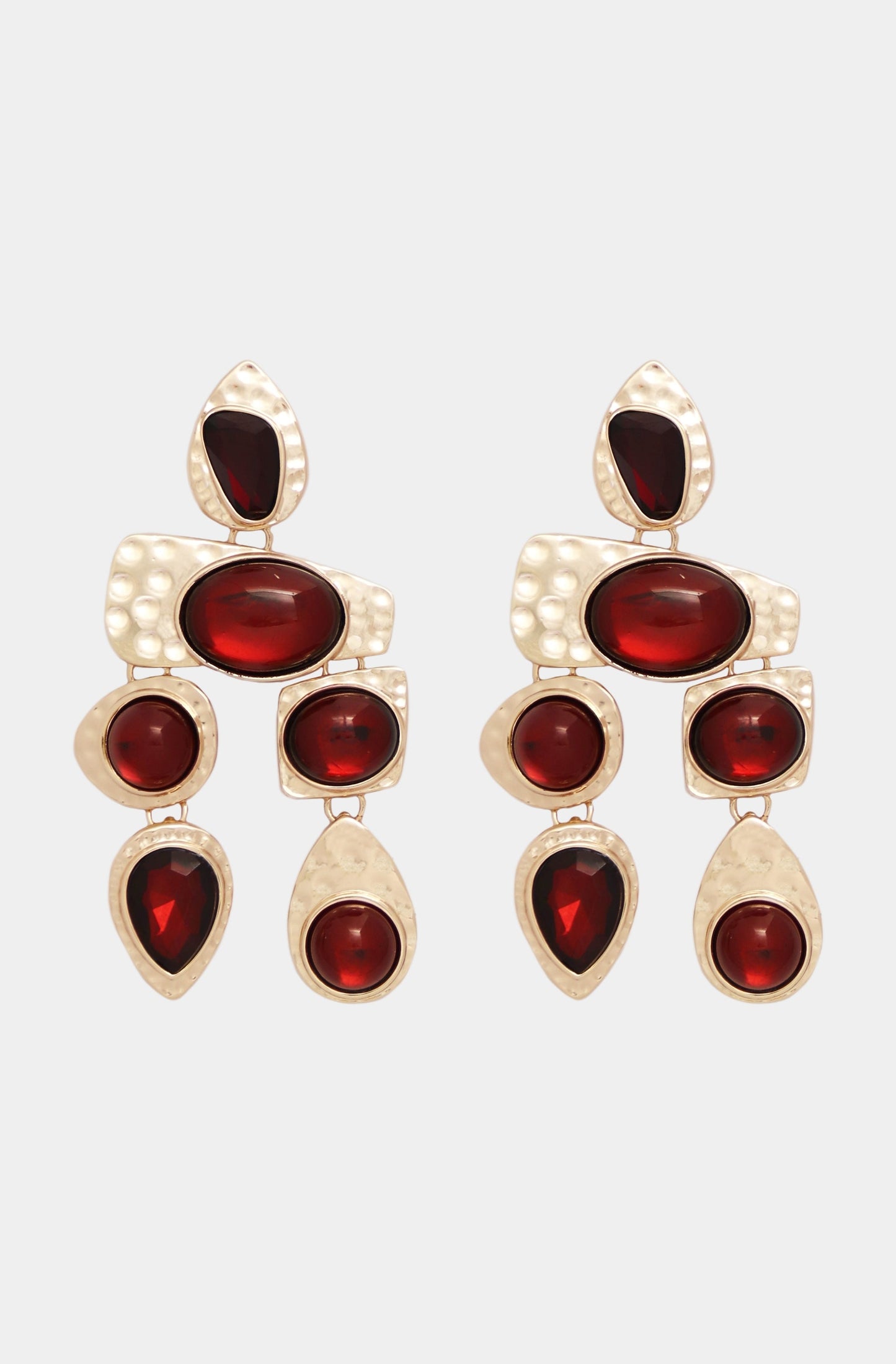 Multi Stone Earrings