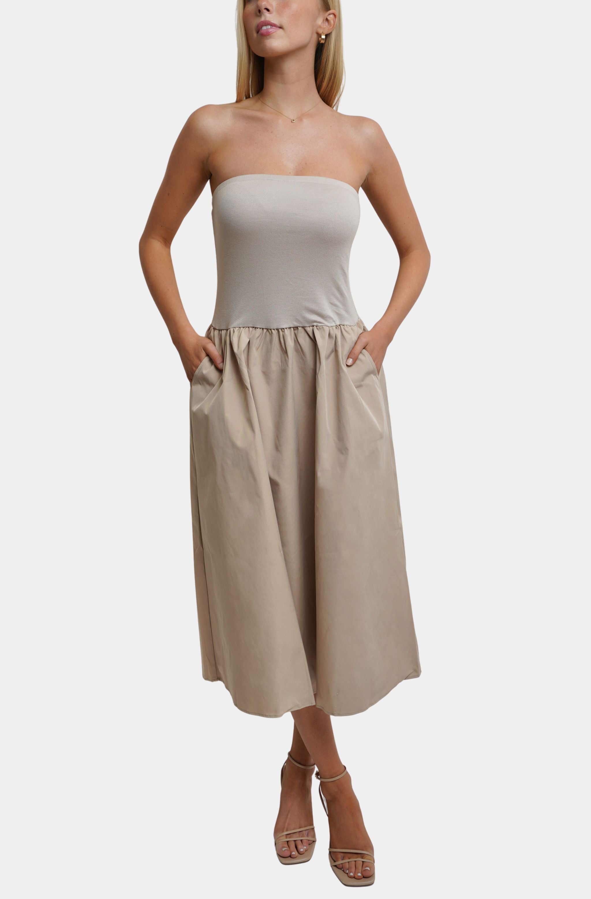 The Tube Top Midi Dress – Hemline Huntsville