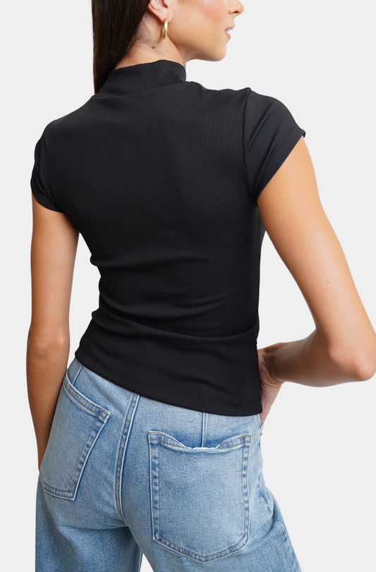 The Mock Neck Top