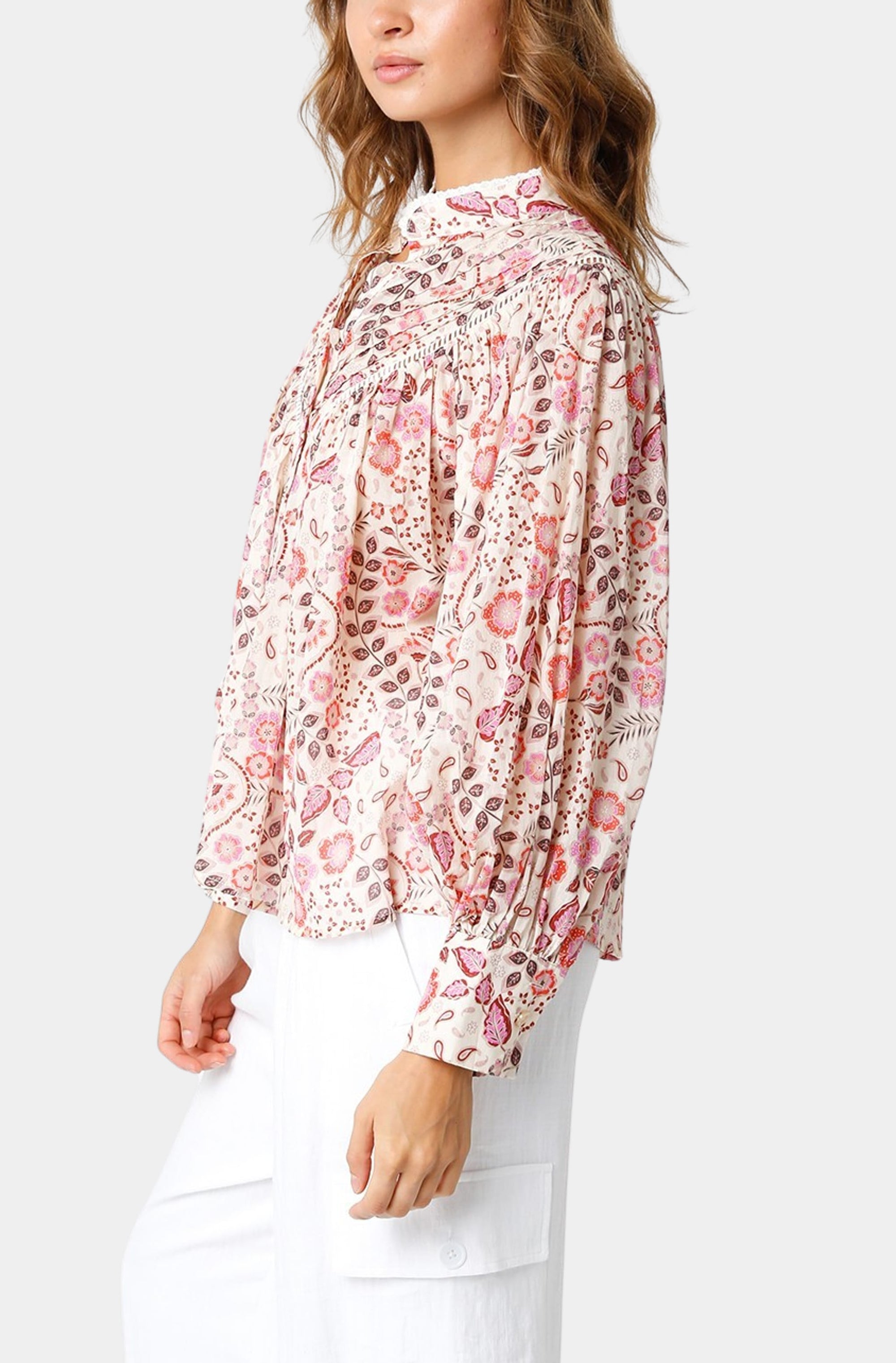 Samantha Floral Blouse