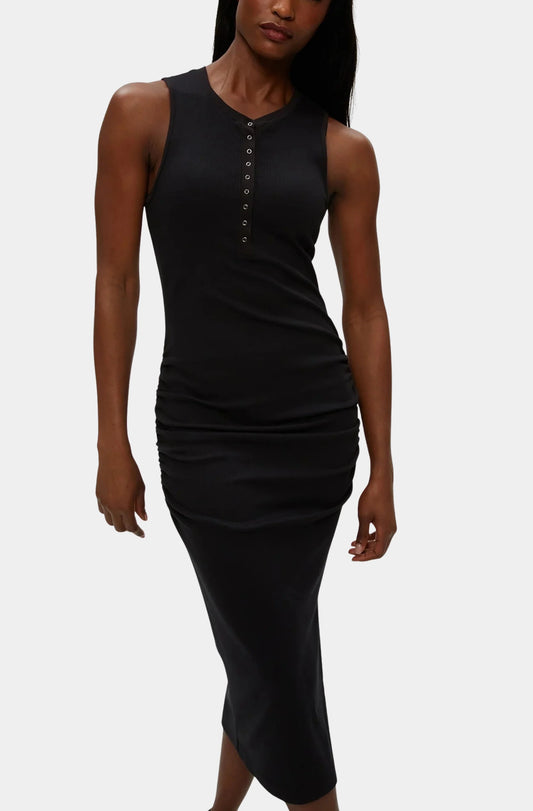 Samira Tank Henley Midi Dress