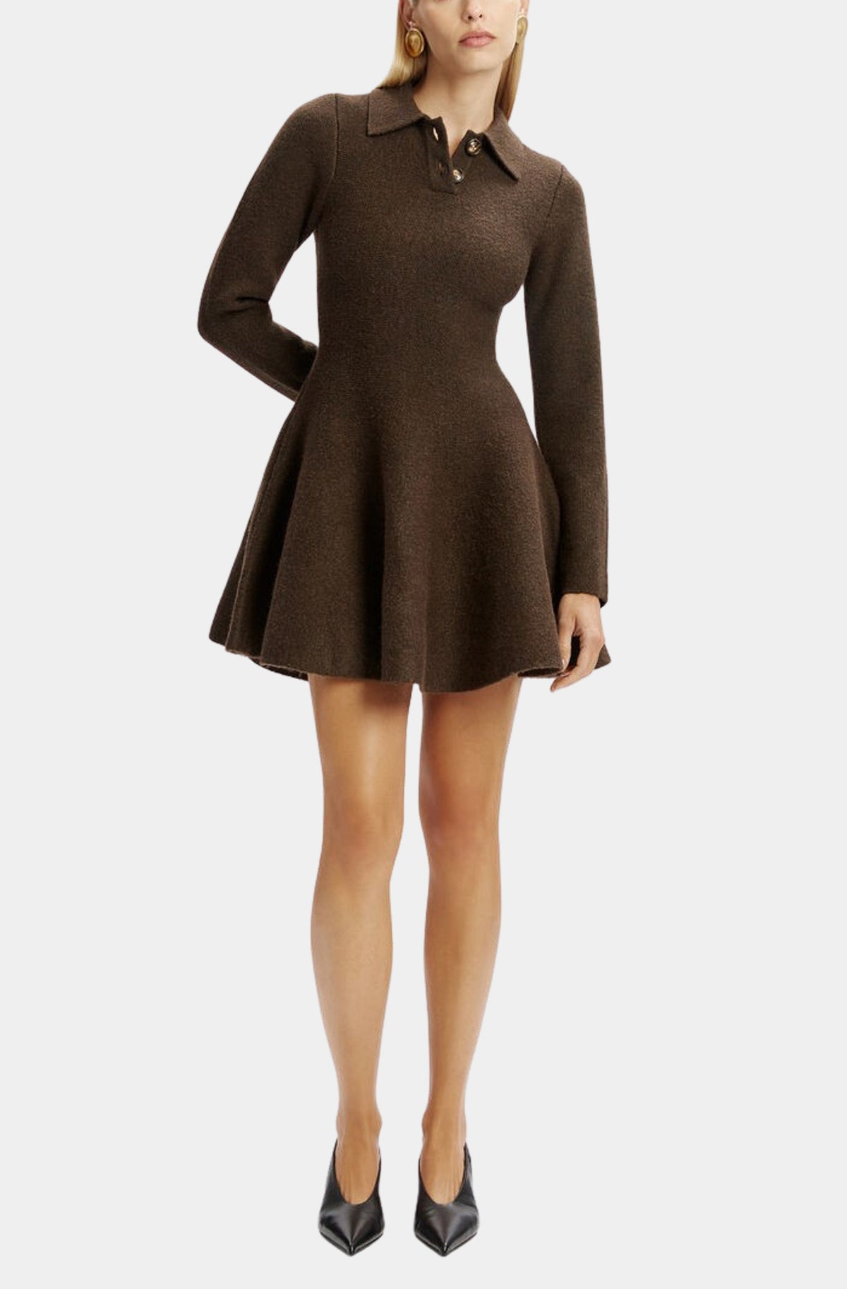Klexter Robe Lexter Mini Volume Knit Dress – Hemline Huntsville