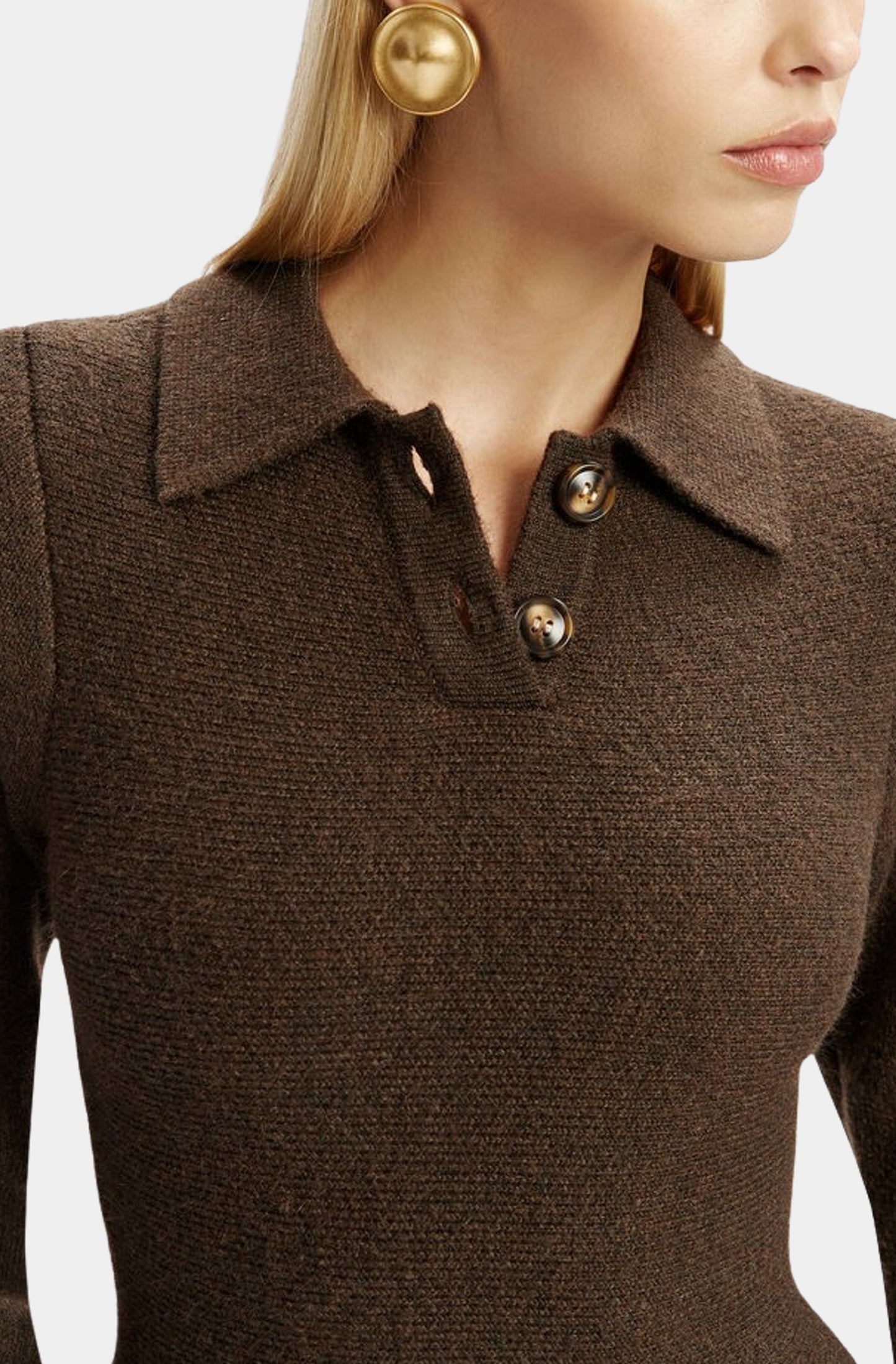 Lexter Mini Volume Knit Dress