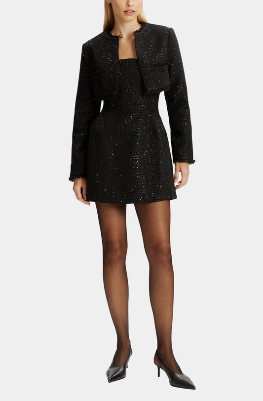 Karoline Boucle Cropped Jacket