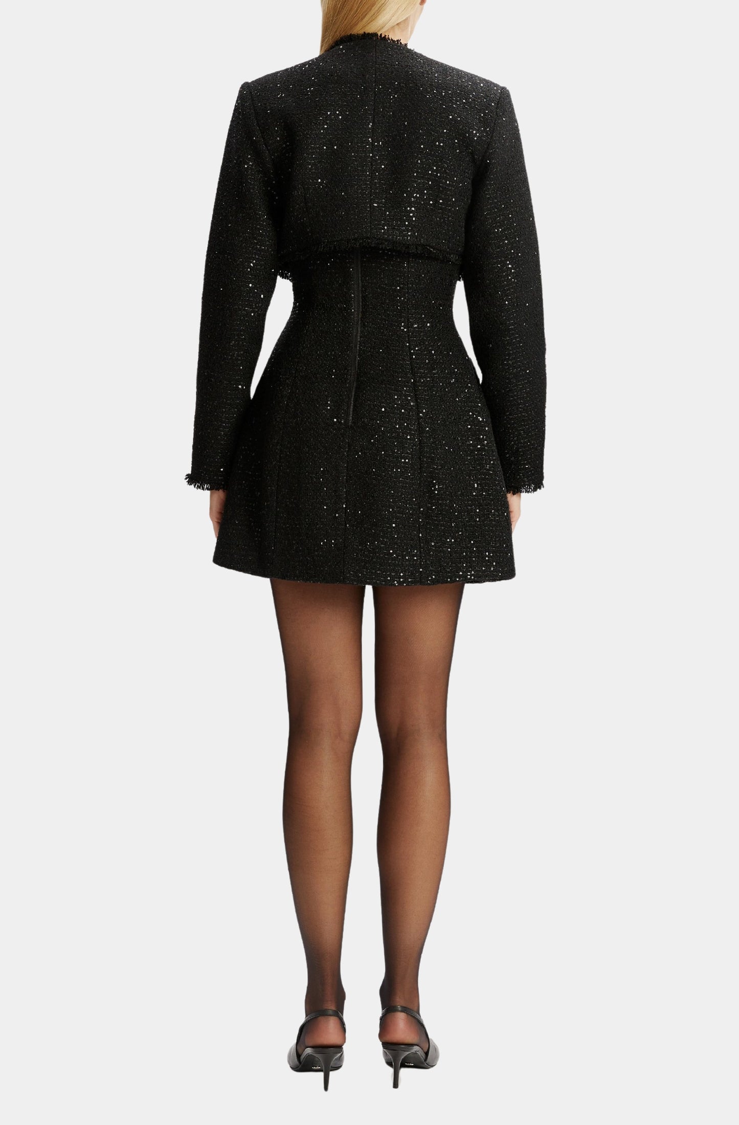 Karoline Boucle Cropped Jacket