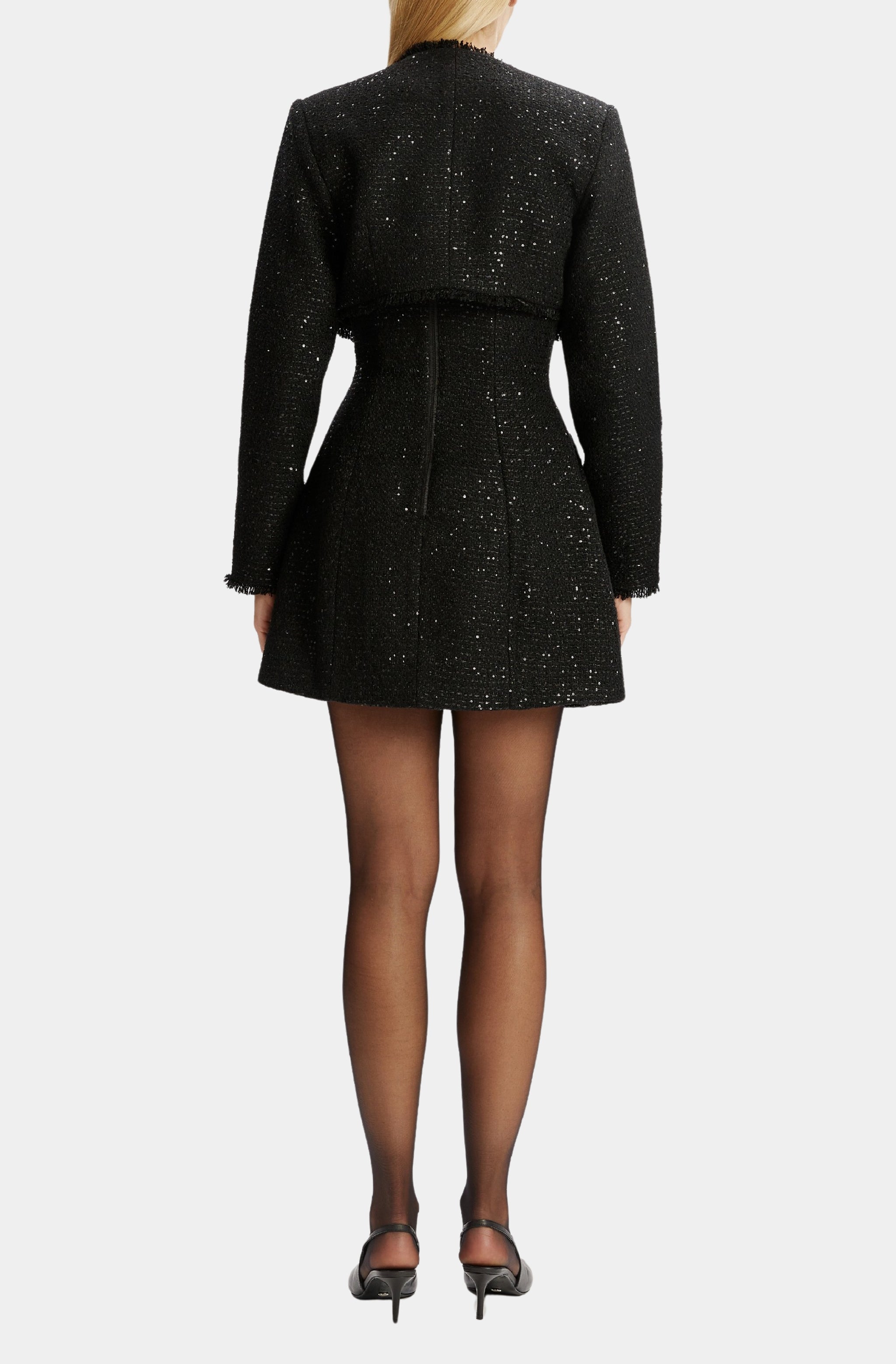 Karoline Boucle Cropped Jacket