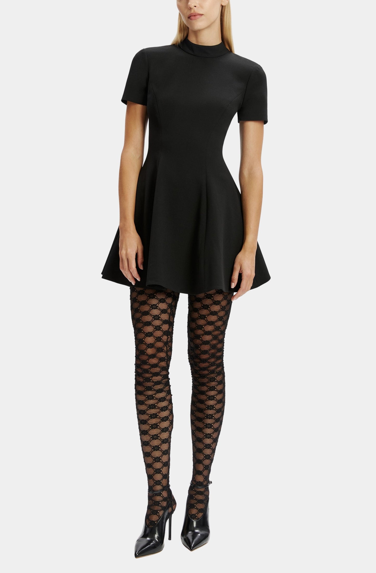Zephyra Collar Mini Dress