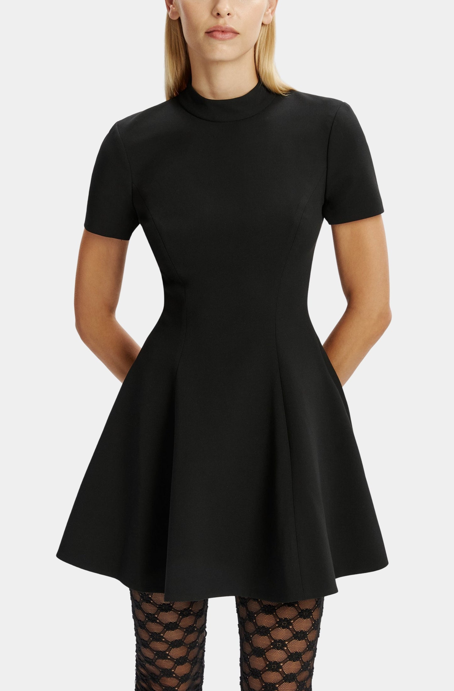 Zephyra Collar Mini Dress