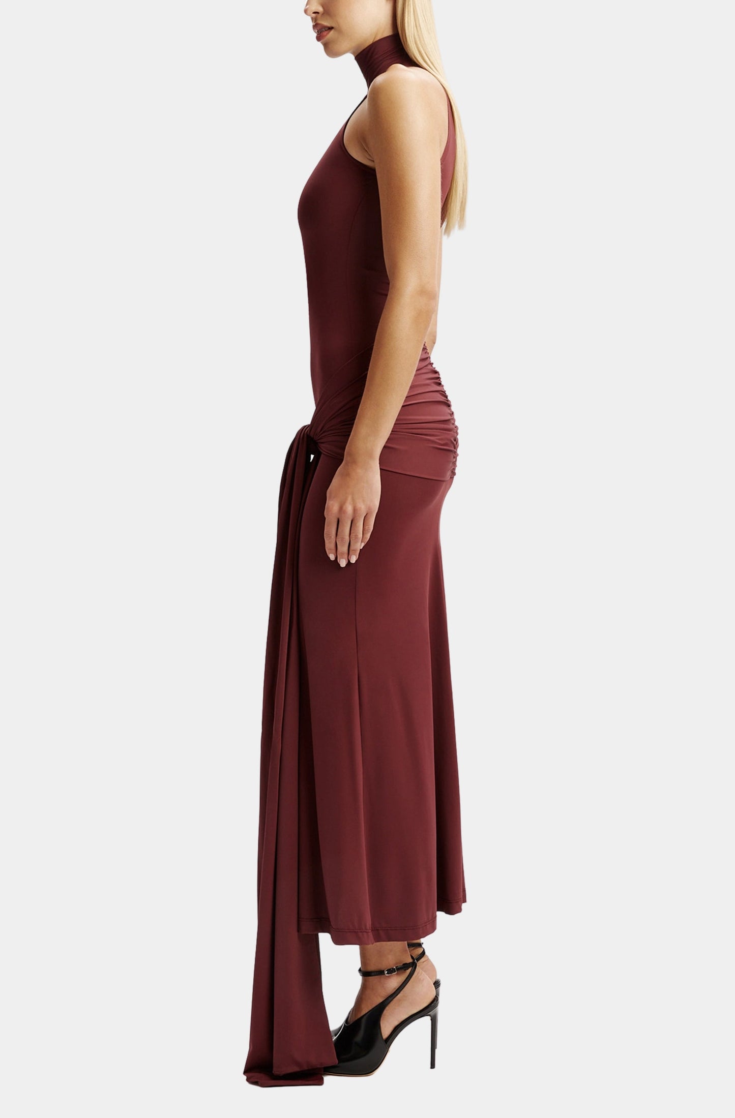 Isadora Maxi Tie Front Dress
