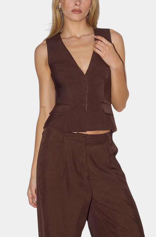 Arla Sleeveless Vest Top