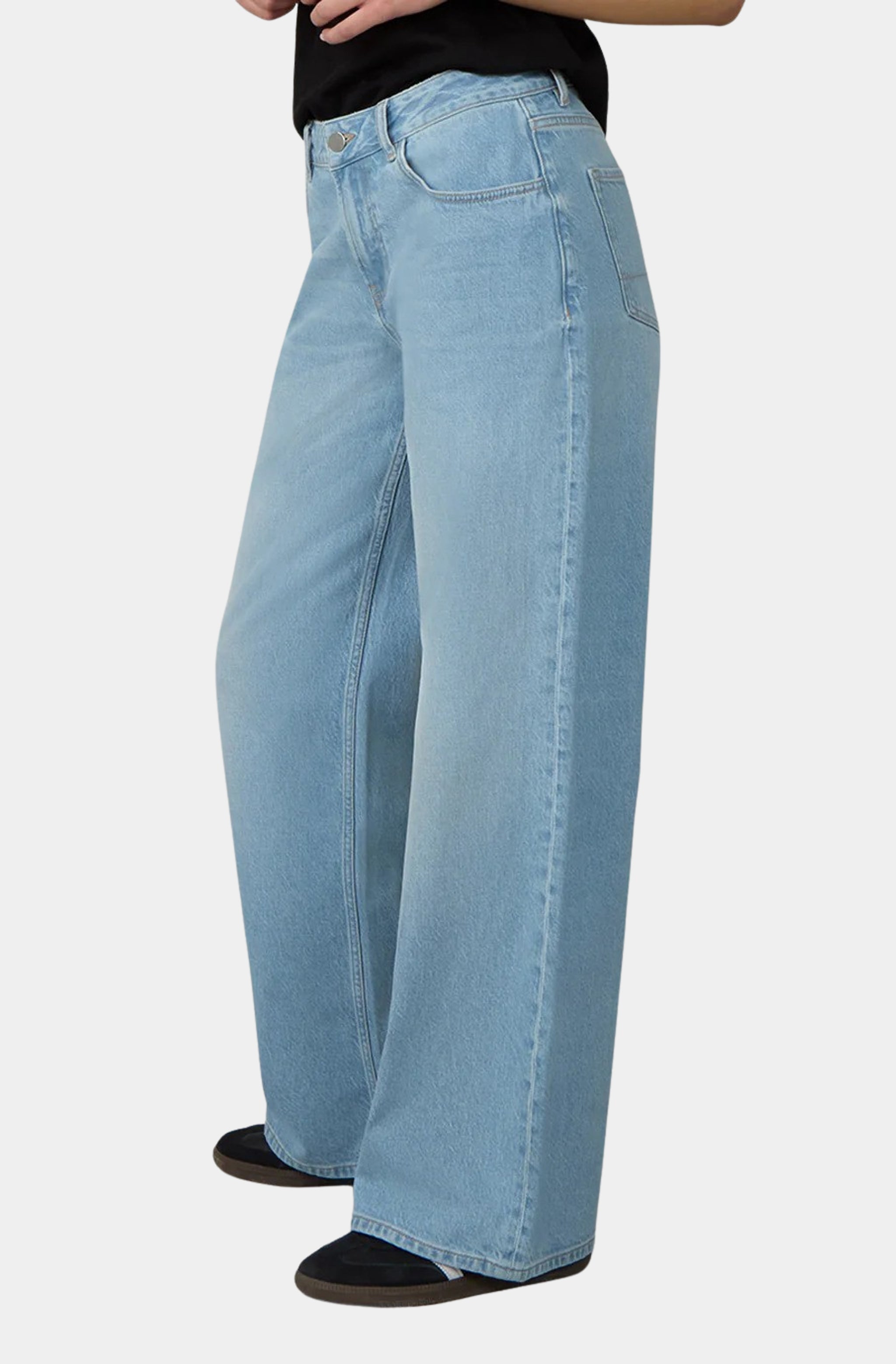 Colette Relaxed Wide Leg Jeans
