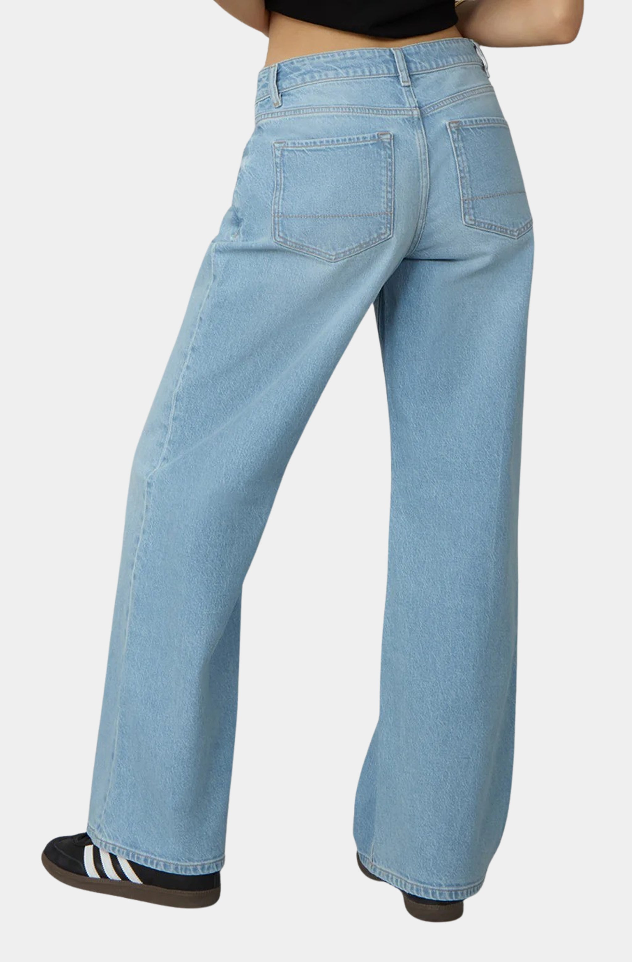Colette Relaxed Wide Leg Jeans