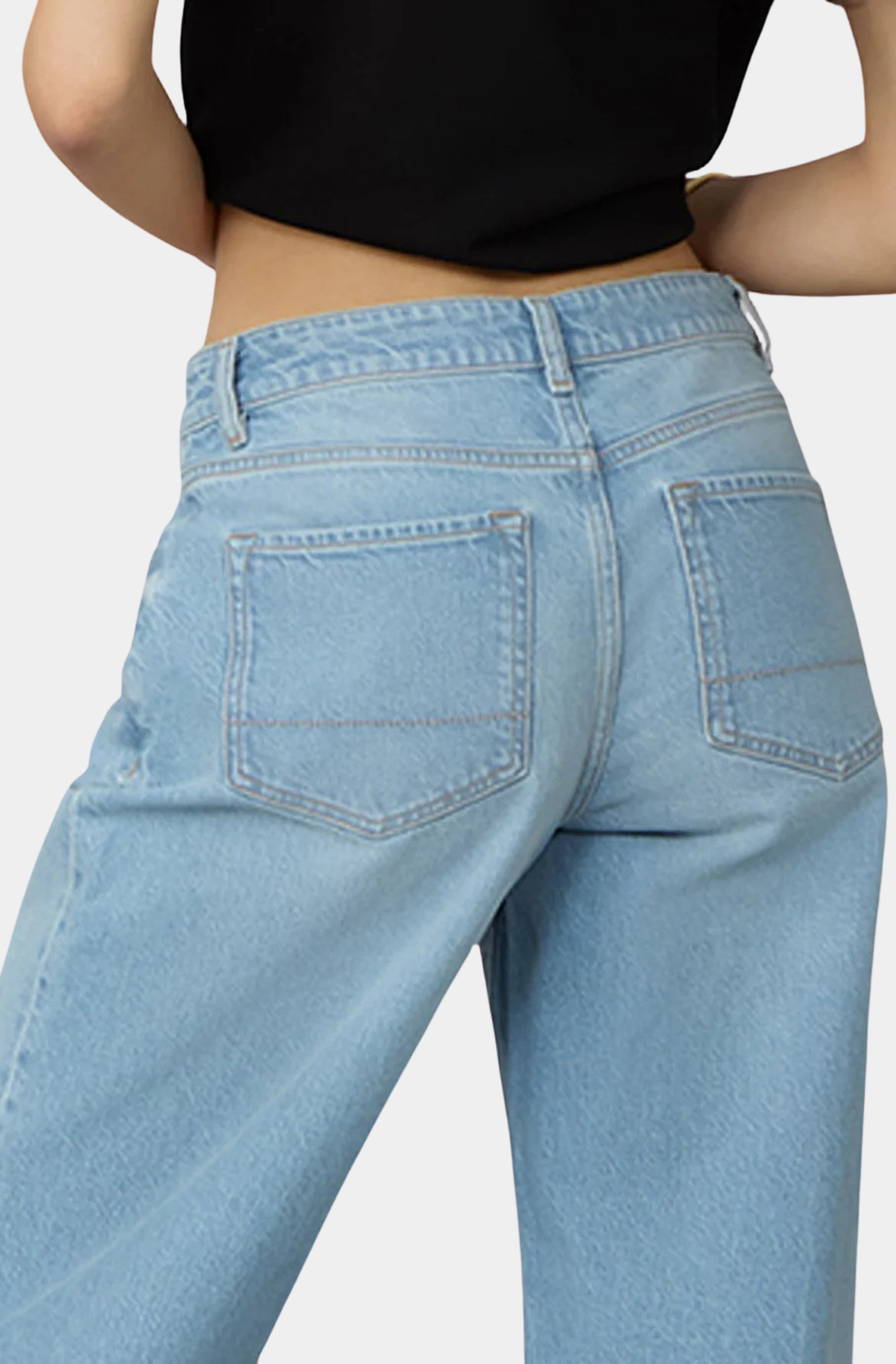 Colette Relaxed Wide Leg Jeans