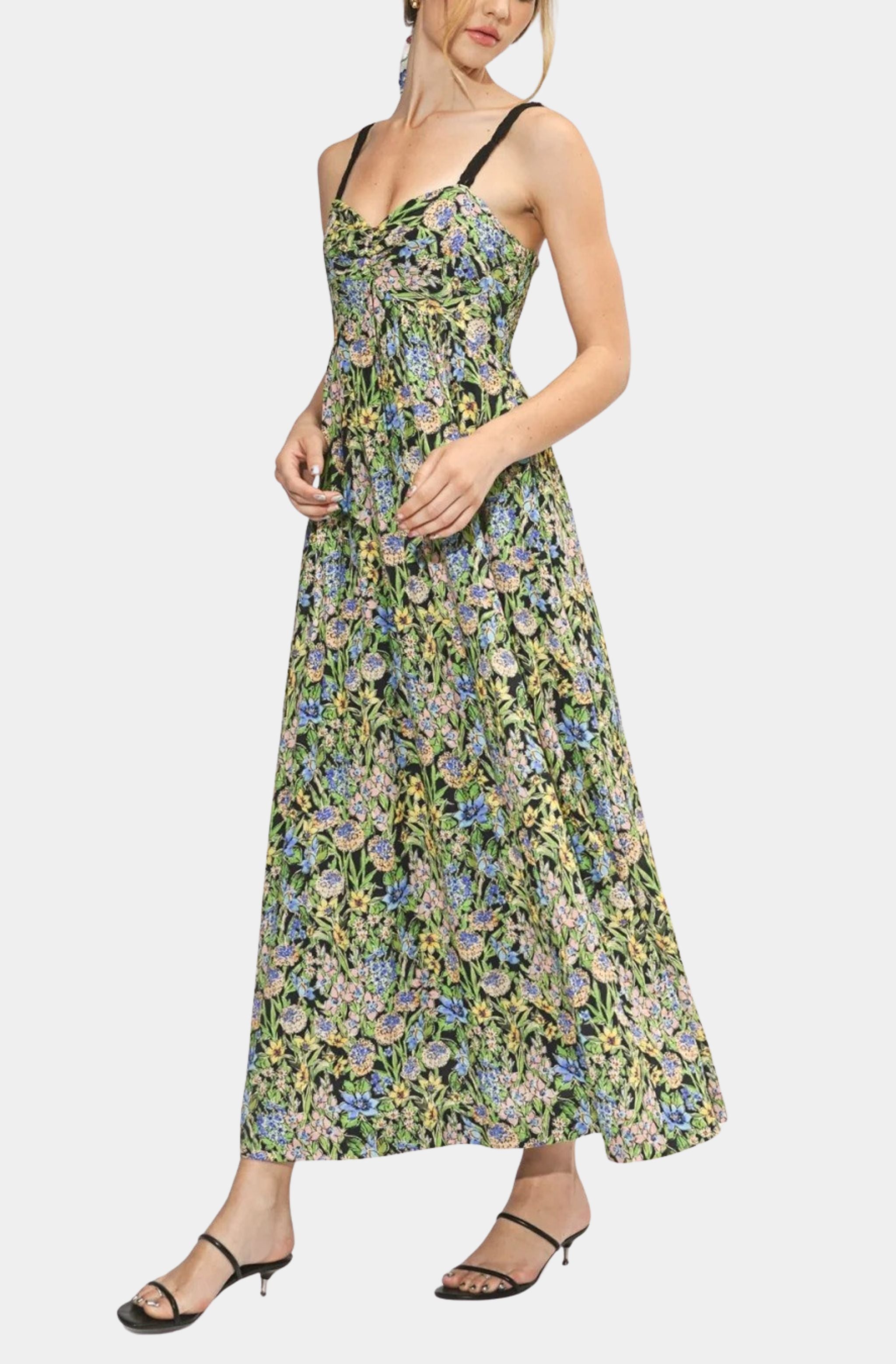 Dakota Braided Strap Maxi Dress