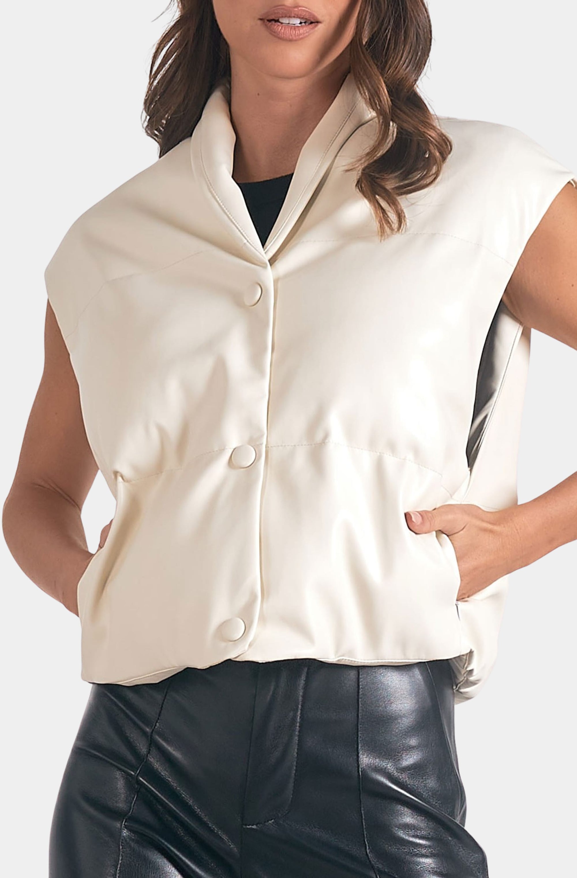 High Collar Vest