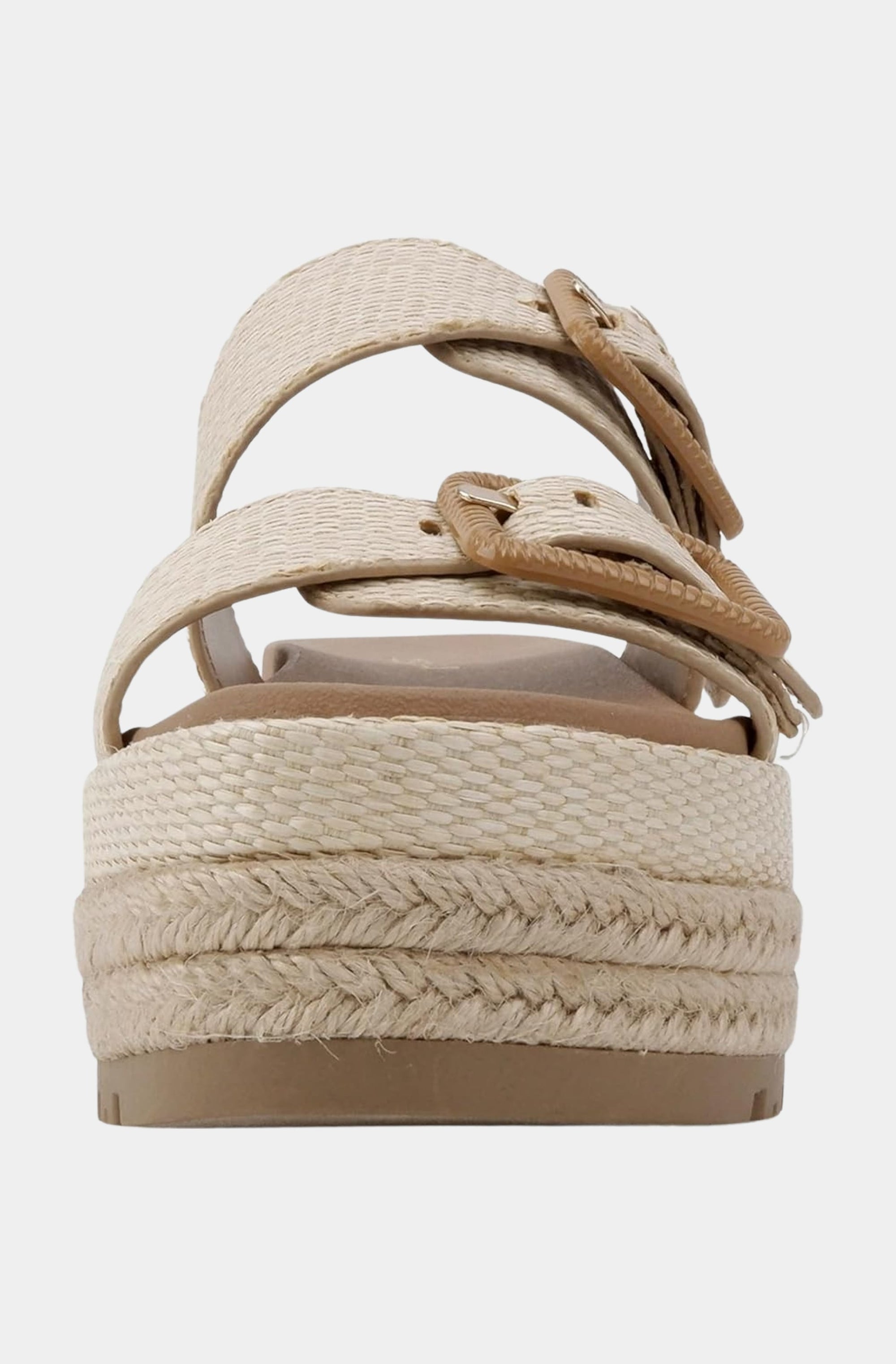 Lucia Raffia Platform Sandals