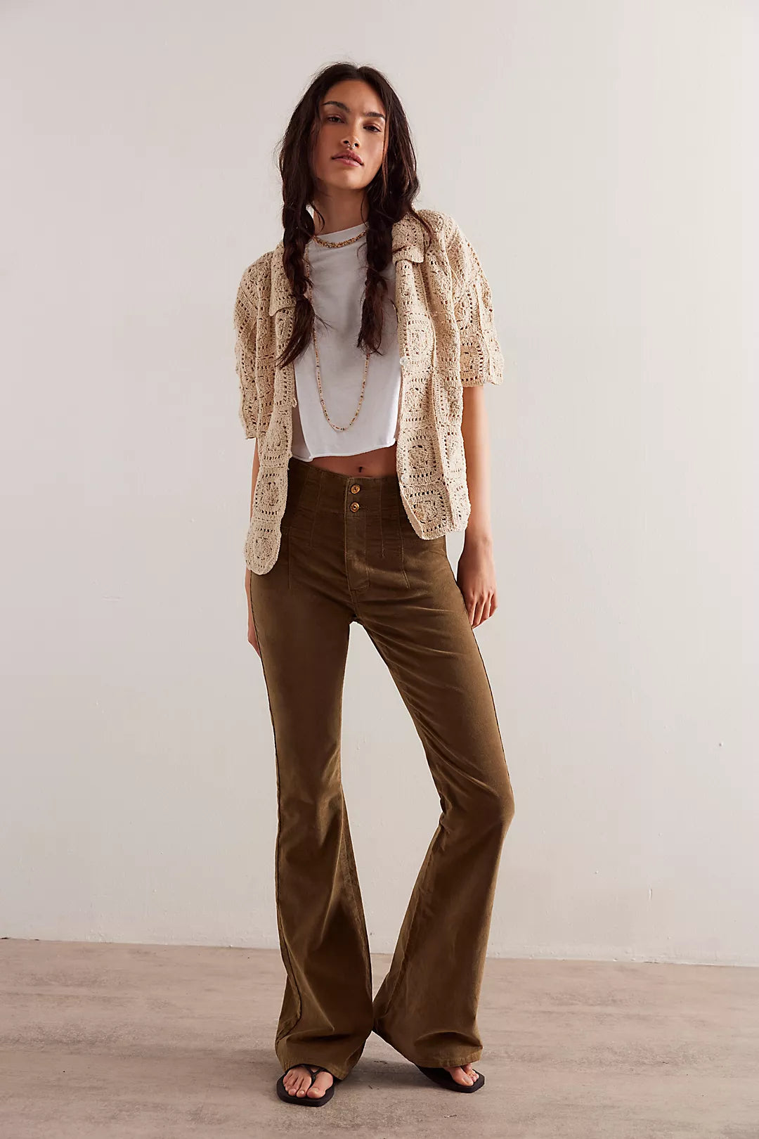 Jayde Cord Flare Pants