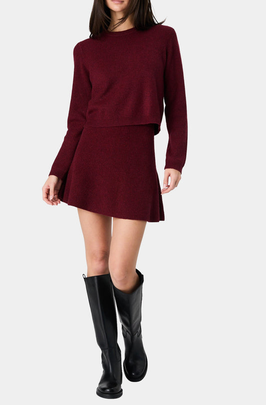 Vhari Knit Mini Skirt