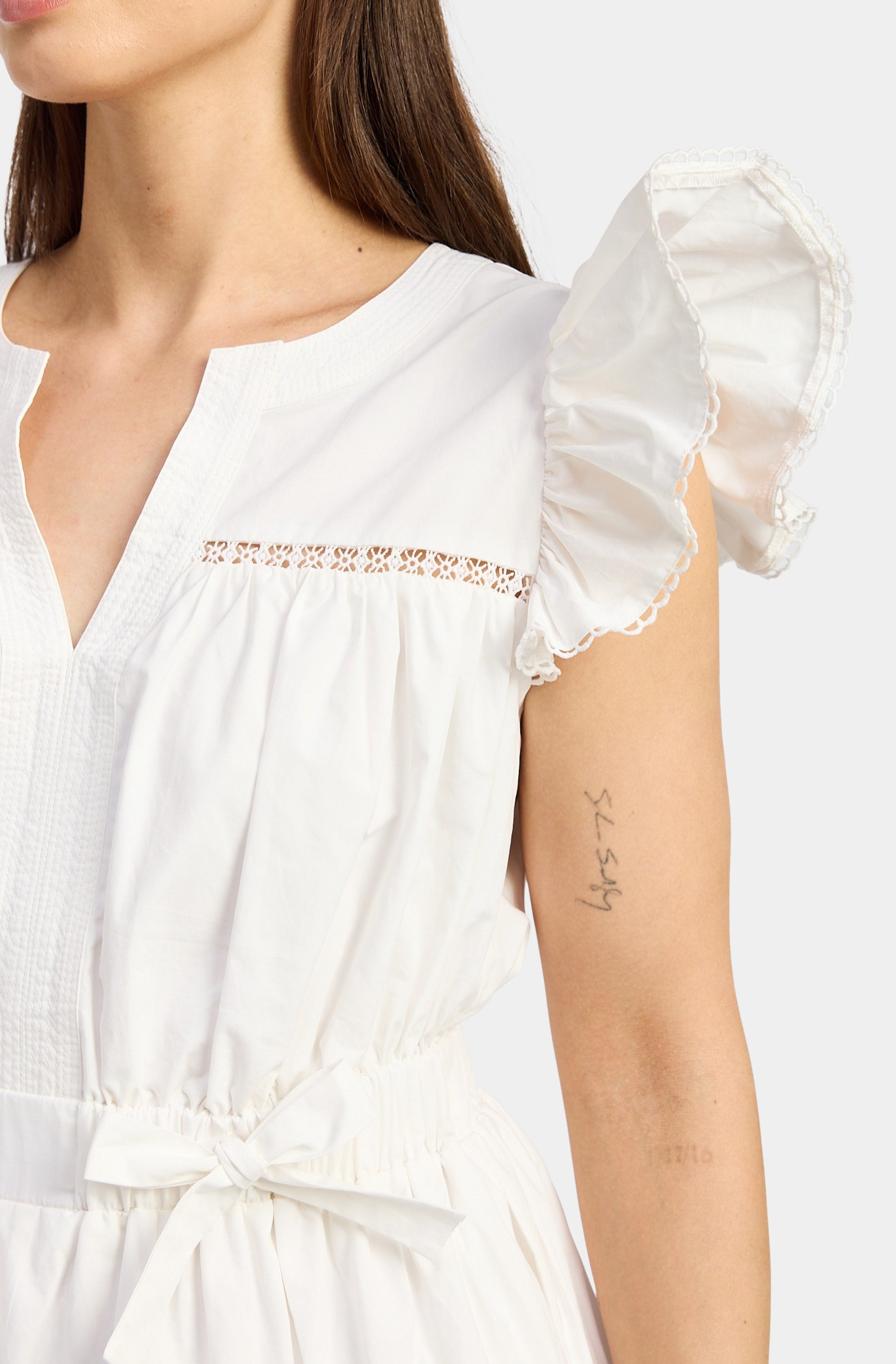 Isabella Poplin Mini Dress