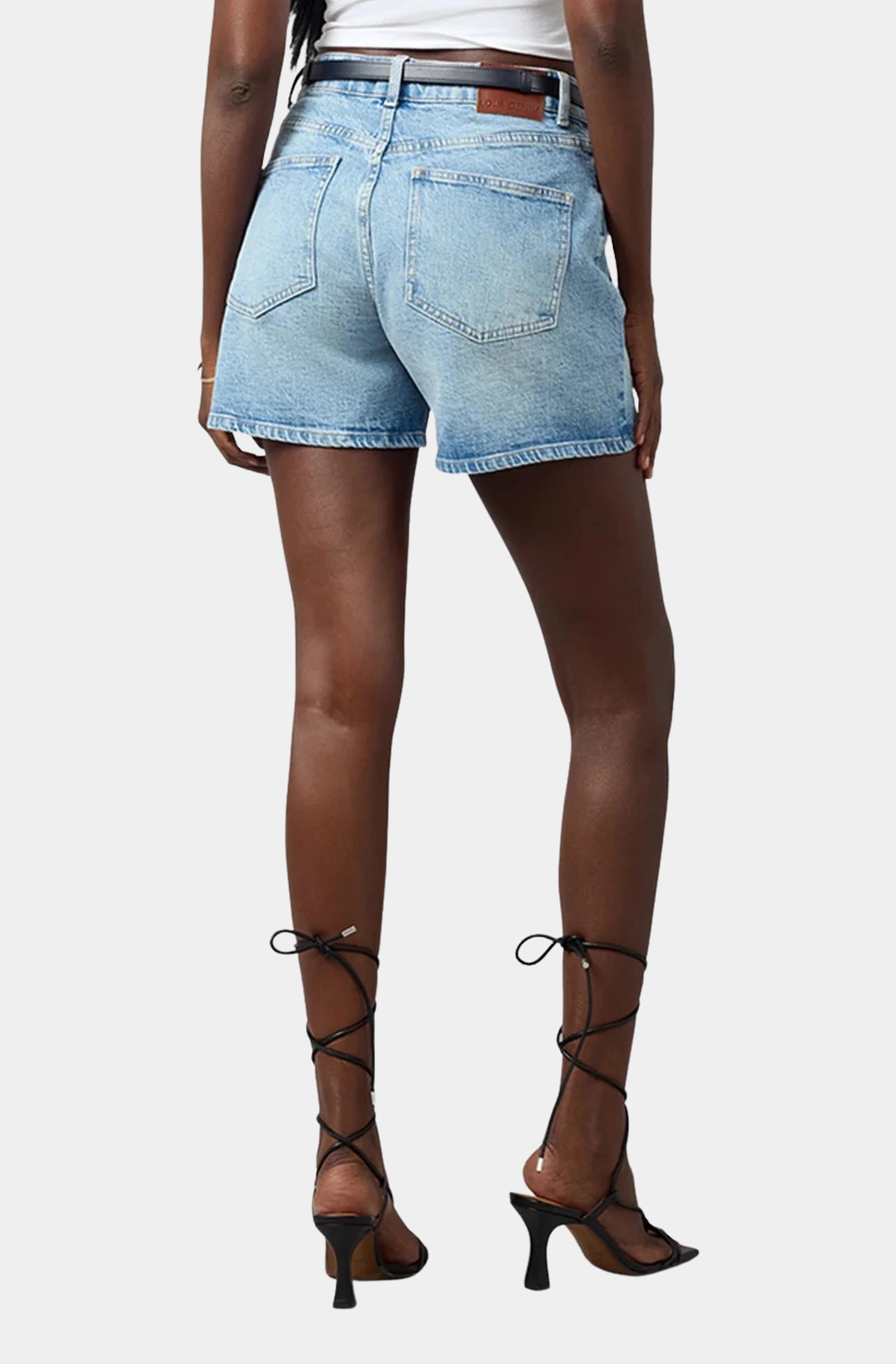 Liana High Rise Jean Shorts