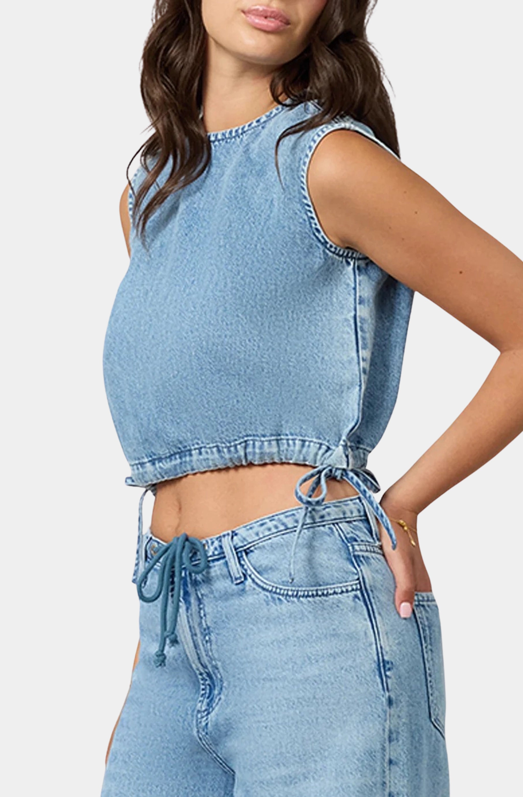 Liel Cotton Twill Top