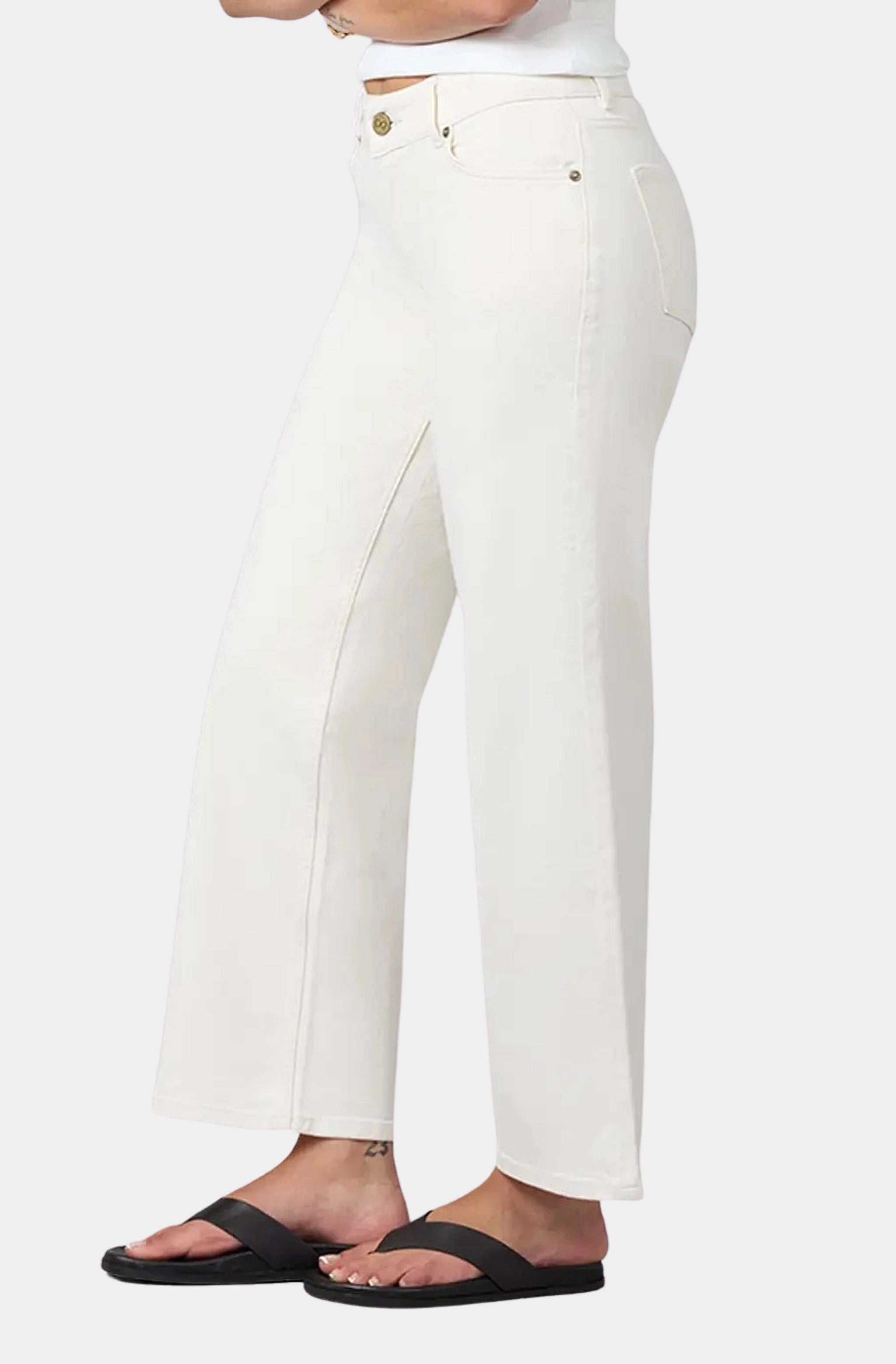 Miro Mid Rise Comfort Straight Jeans