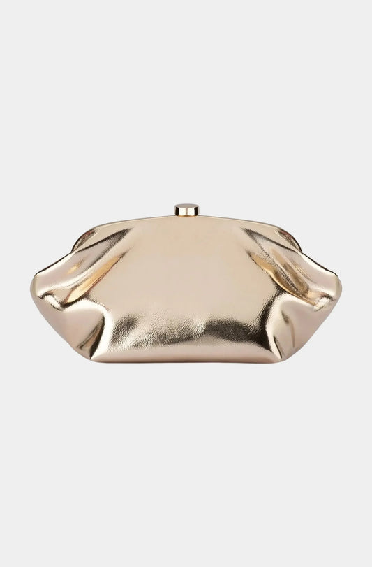 Tally Metallic Clutch