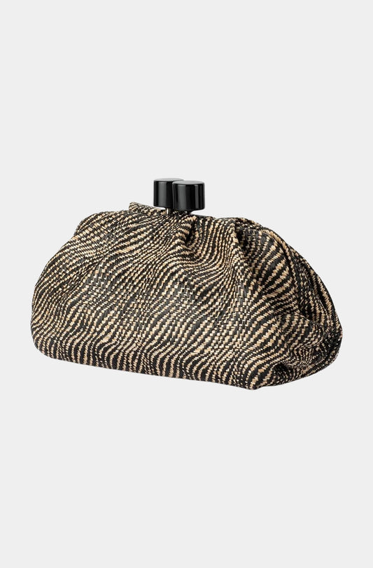 Addison Woven Clutch