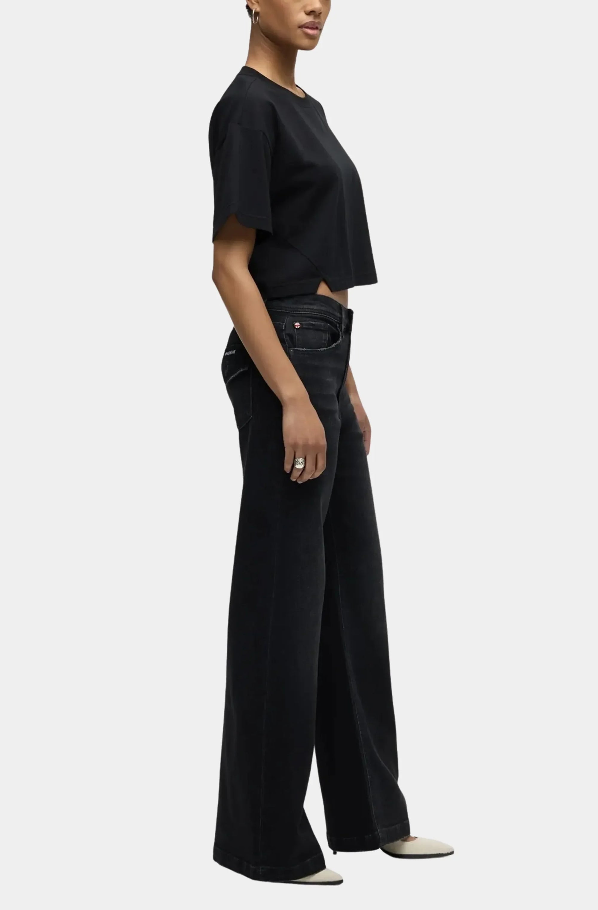 Jodie Loose Fit Wide Leg w/ Flap