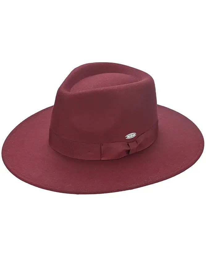 Faux Suede Camille Hat