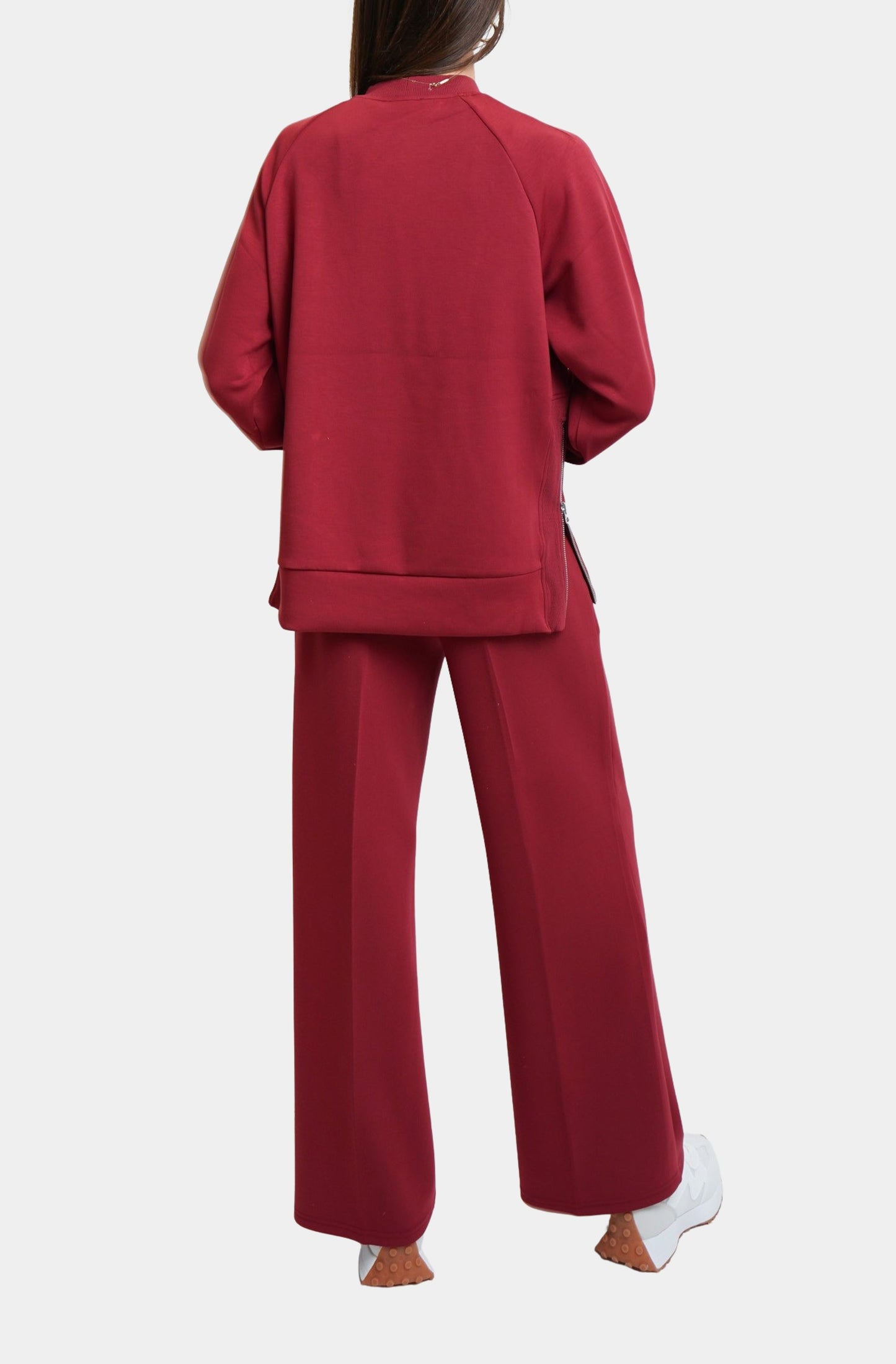 The Long Sleeve Pullover with Side Slits