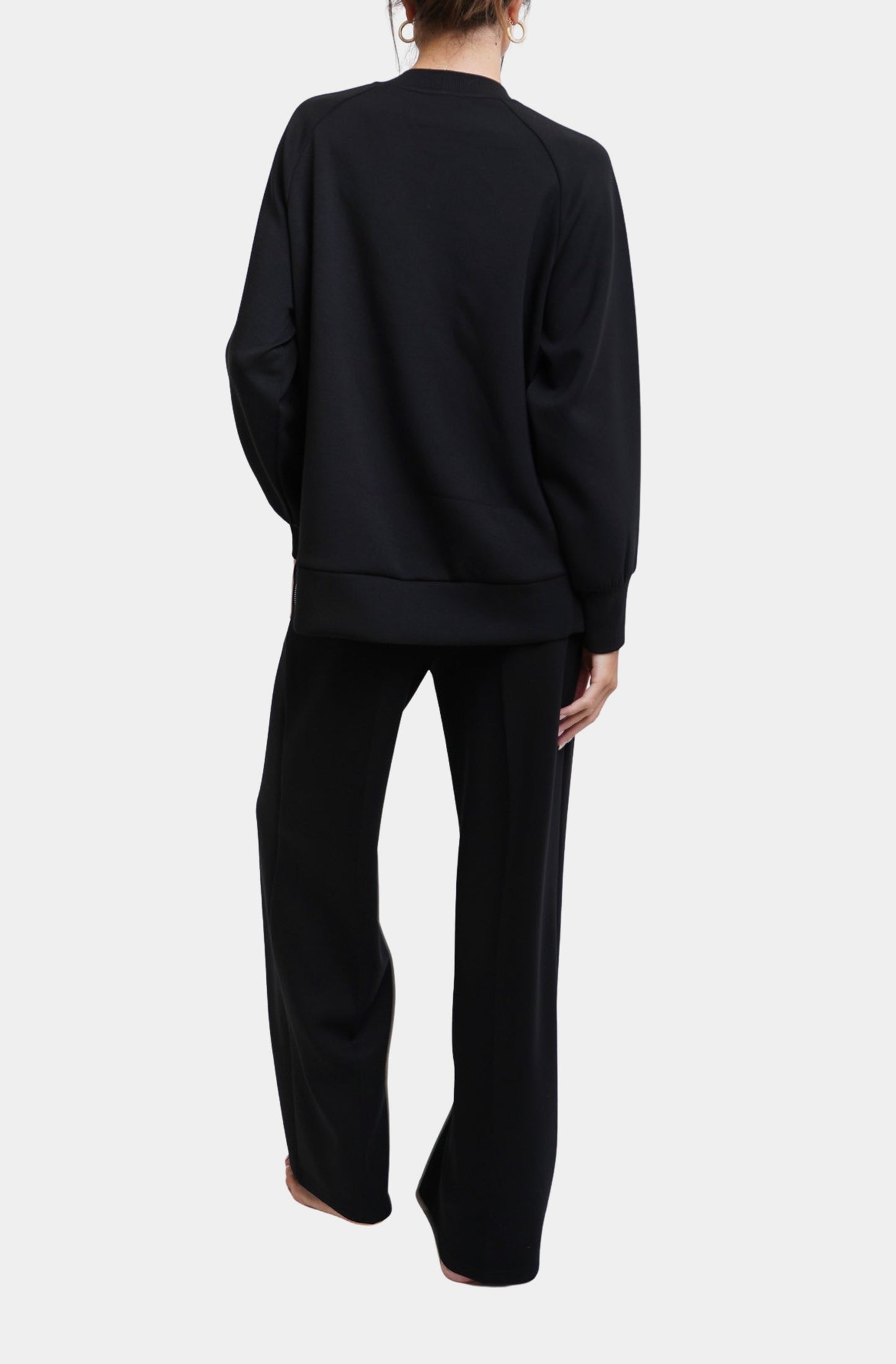 The Long Sleeve Pullover with Side Slits
