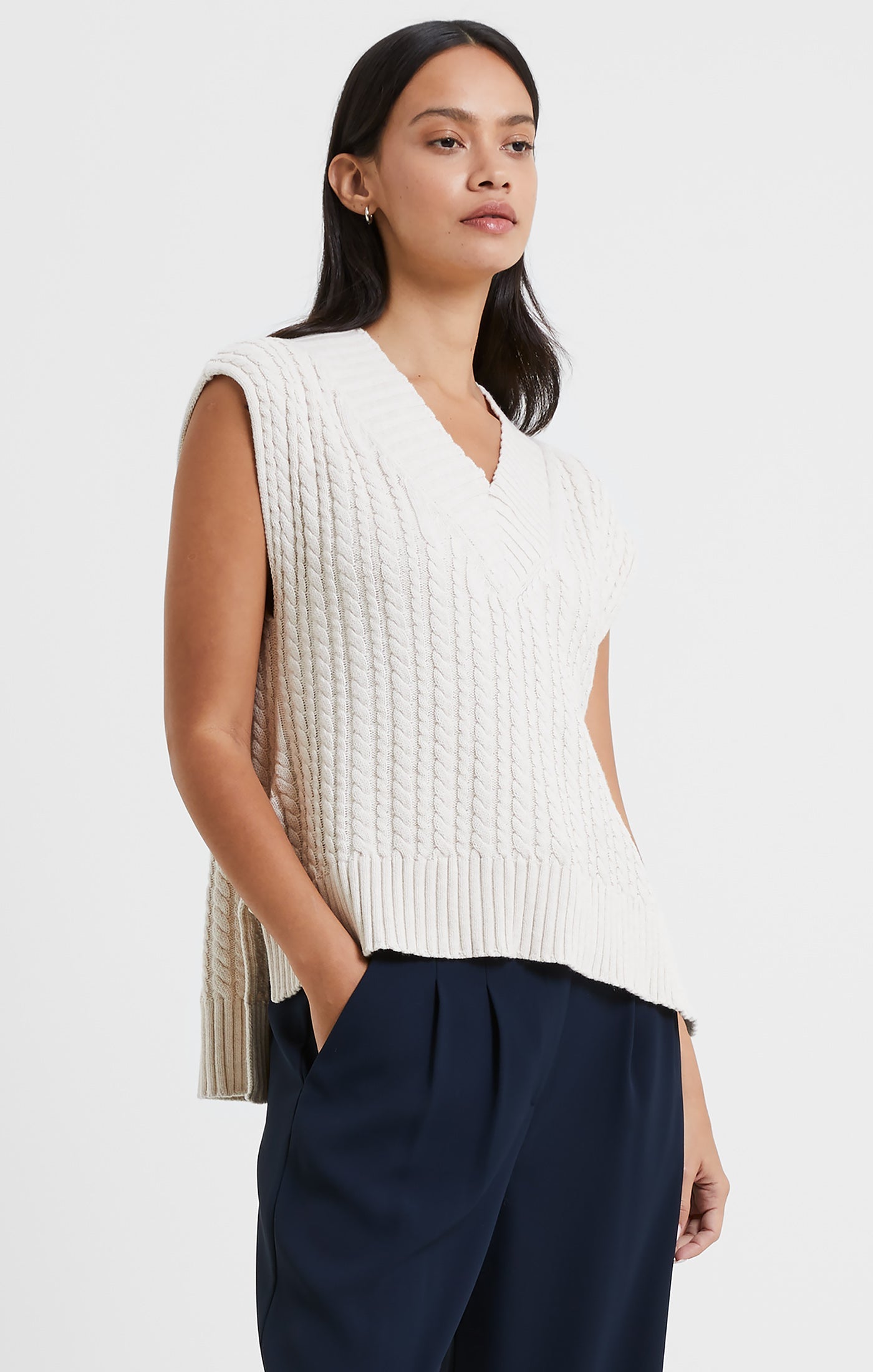 Cap Sleeve Sweater